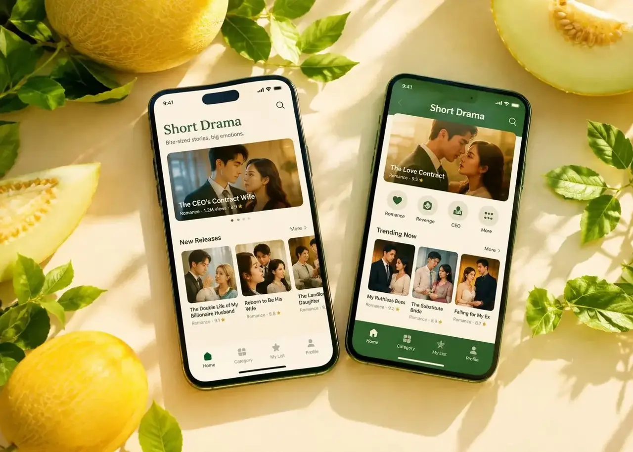 免费漫剧AIAPP 界面展示与下载引导图